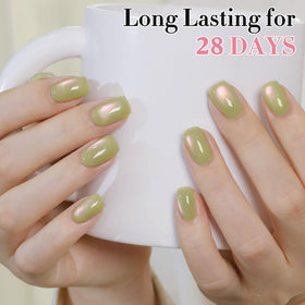 Double Rhythm Cat Eye Gel Polish in a nail art setup