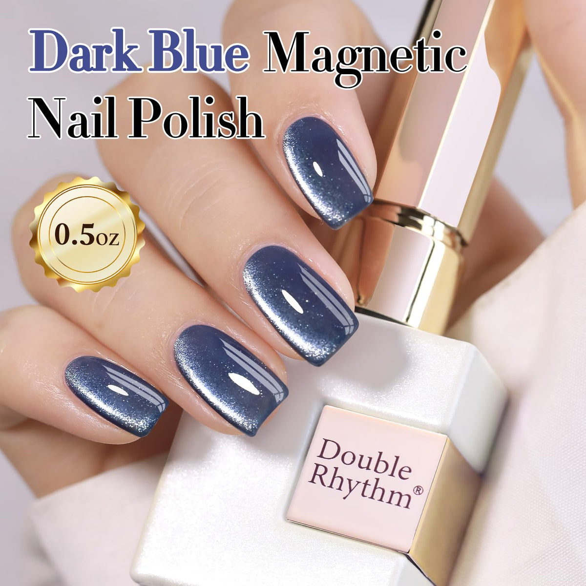 Double Rhythm Cat Eye Gel Polish in use on nails