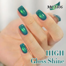 Double Rhythm Cat Eye Gel Polish Mint Blue packaging