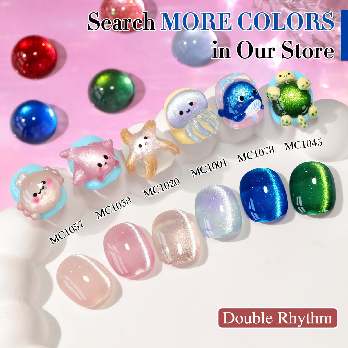 Double Rhythm Cat Eye Gel Polish packaging