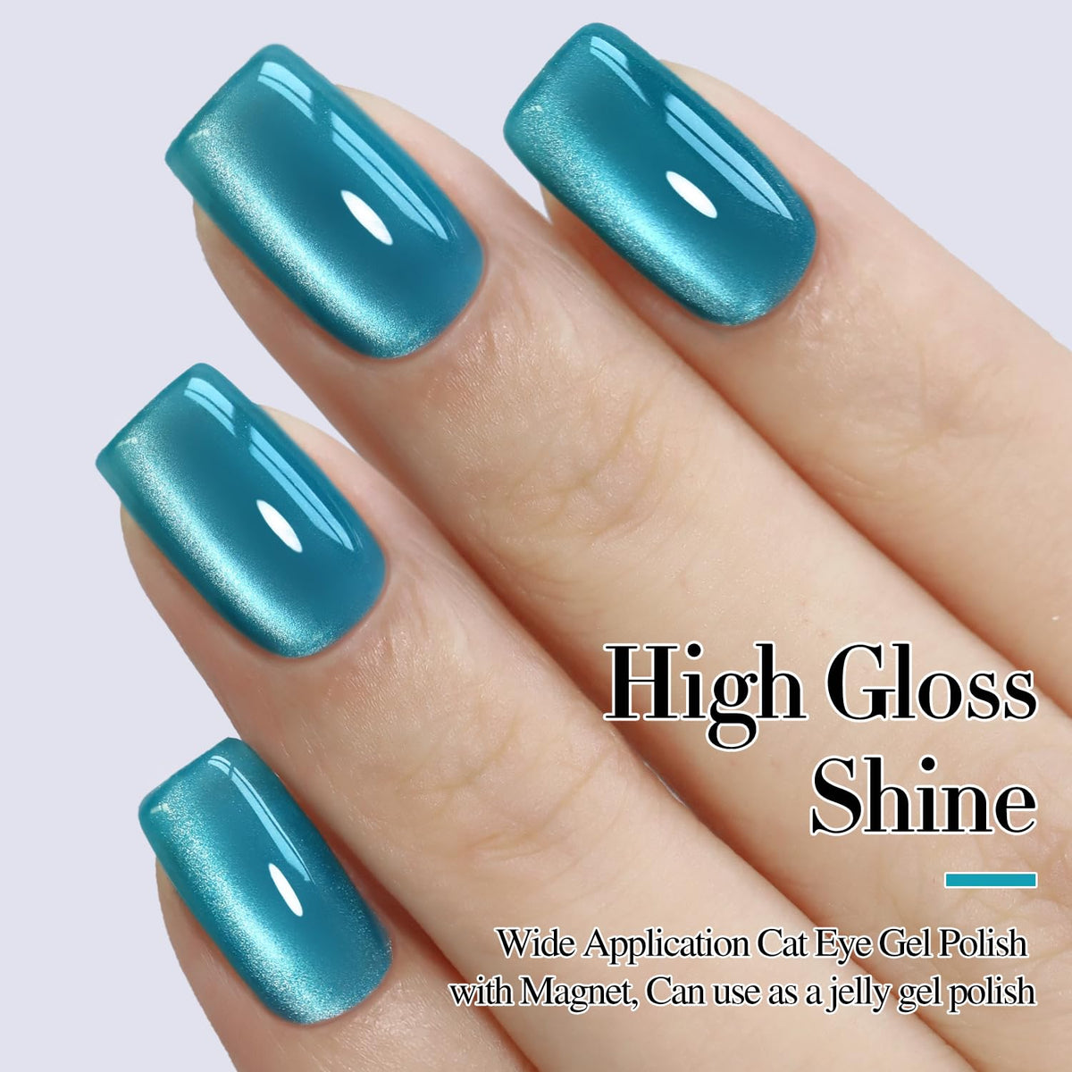 Double Rhythm Cat Eye Gel Polish packaging and brush
