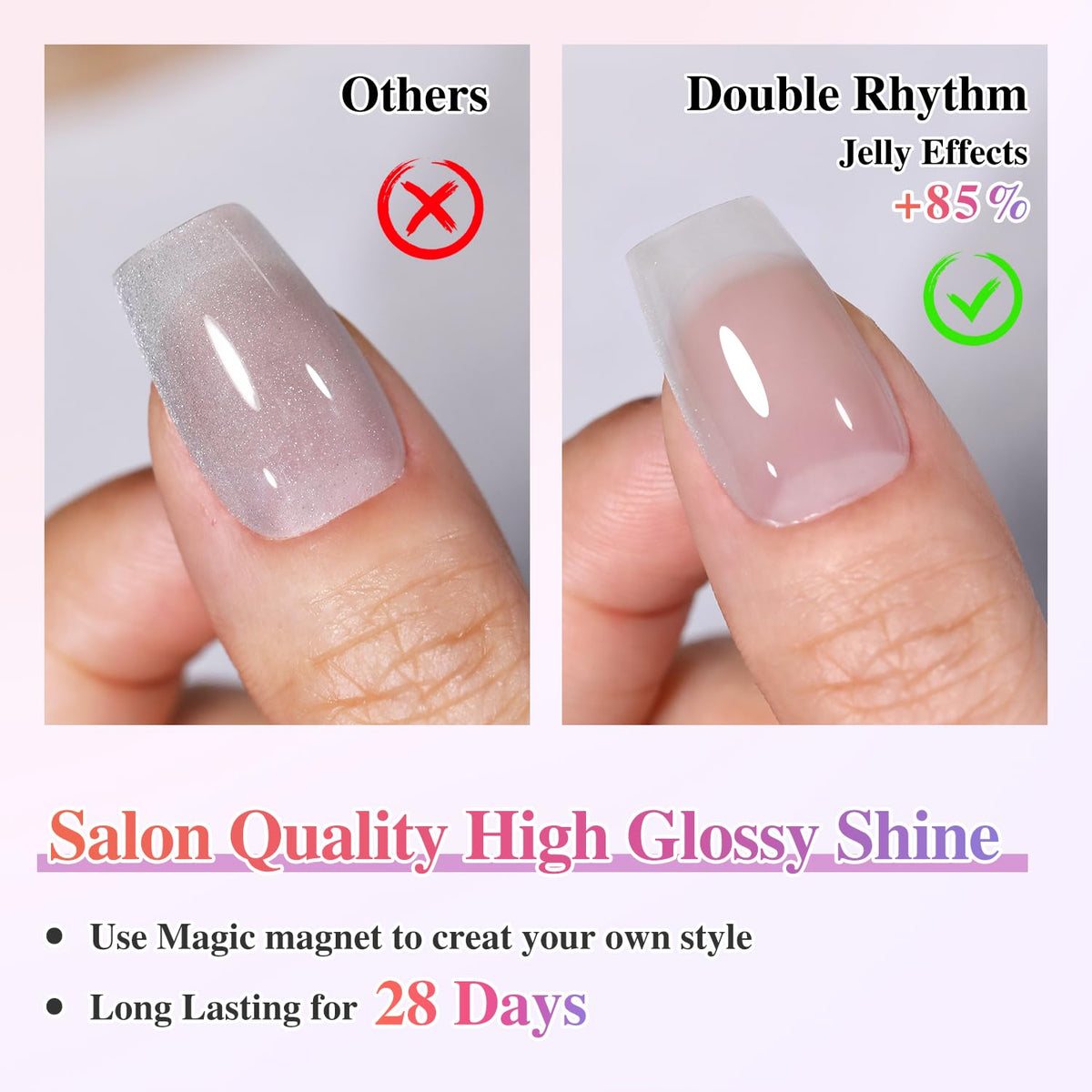 Double Rhythm Cat Eye Gel Polish packaging and instructions