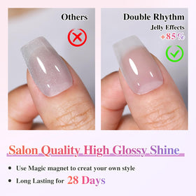 Double Rhythm Cat Eye Gel Polish packaging and instructions