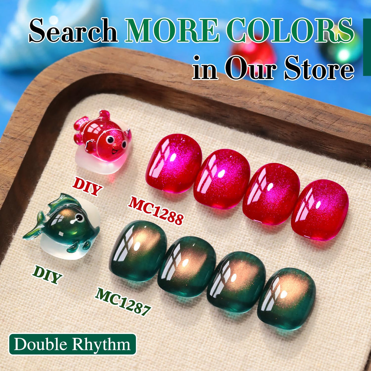 Double Rhythm Cat Eye Gel Polish packaging details