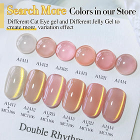 Double Rhythm Cat Eye Gel Polish packaging details