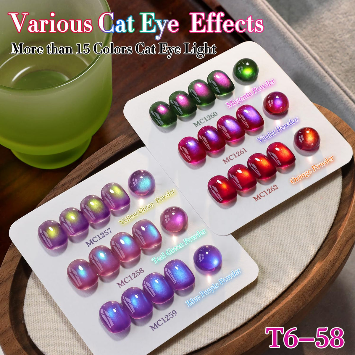 Double Rhythm Cat Eye Gel Polish packaging side view