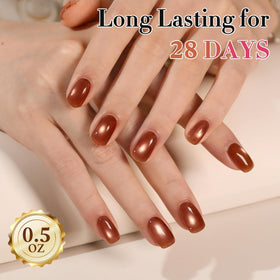 Double Rhythm Cat Eye Gel Polish packaging with ingredients list