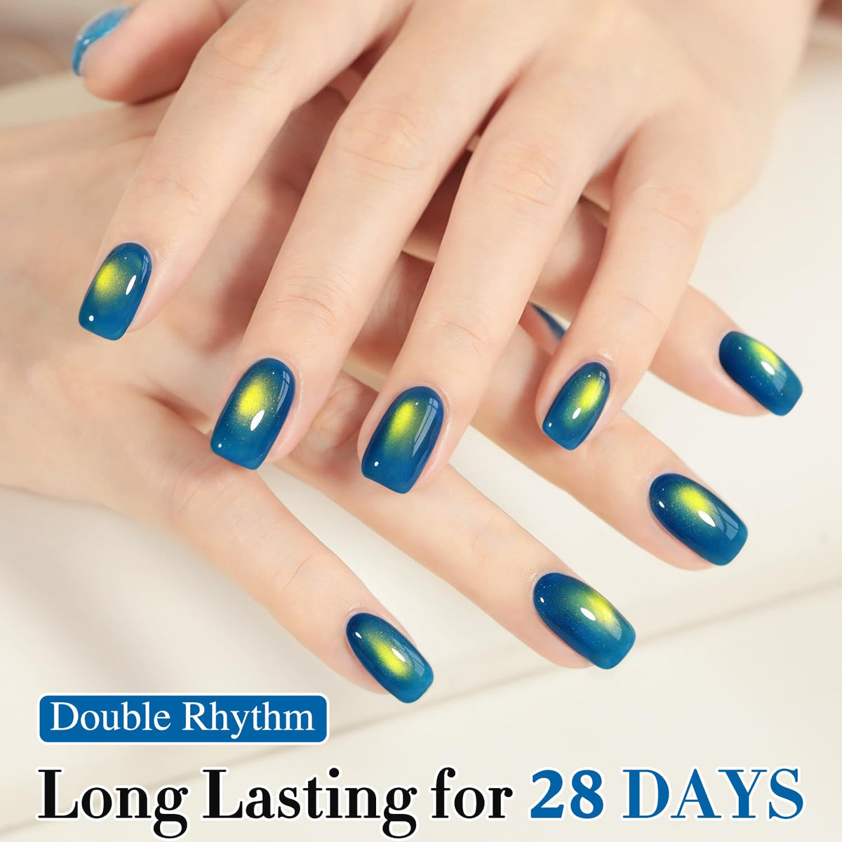 Double Rhythm Cat Eye Gel Polish packaging with instructions