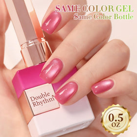 Double Rhythm Cat Eye Gel Polish packaging with instructions