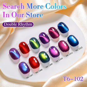 Double Rhythm Cat Eye Gel Polish packaging with instructions