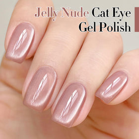 Double Rhythm Cat Eye Gel Polish with base coat options