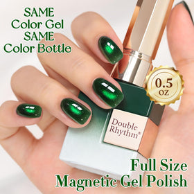 Double Rhythm Cat Eye Gel Polish with LED lamp