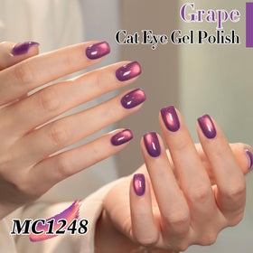 Double Rhythm Cat Eye Gel Polish with UV lamp