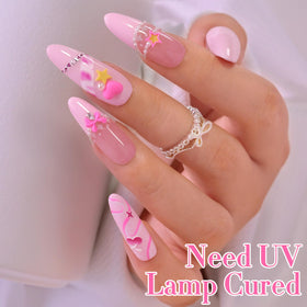 Double Rhythm Gel Nail Polish 15ml application on nails