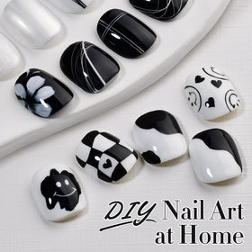 Double Rhythm Gel Nail Polish 15ML Black-A1015 lifestyle scene