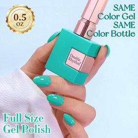 Double Rhythm Gel Nail Polish 15ML Deep Mint A1788 packaging