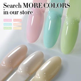 Double Rhythm Gel Nail Polish 15ML Green-A1391 packaging