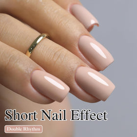 Double Rhythm Gel Nail Polish 15ML Nude-A1333 bottle with cap