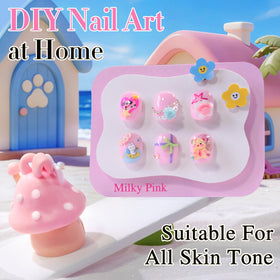 Double Rhythm Gel Nail Polish 15ml Pale Pink texture close-up