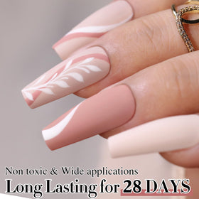 Double Rhythm Gel Nail Polish 15ML Pure Sheer Pink swatch