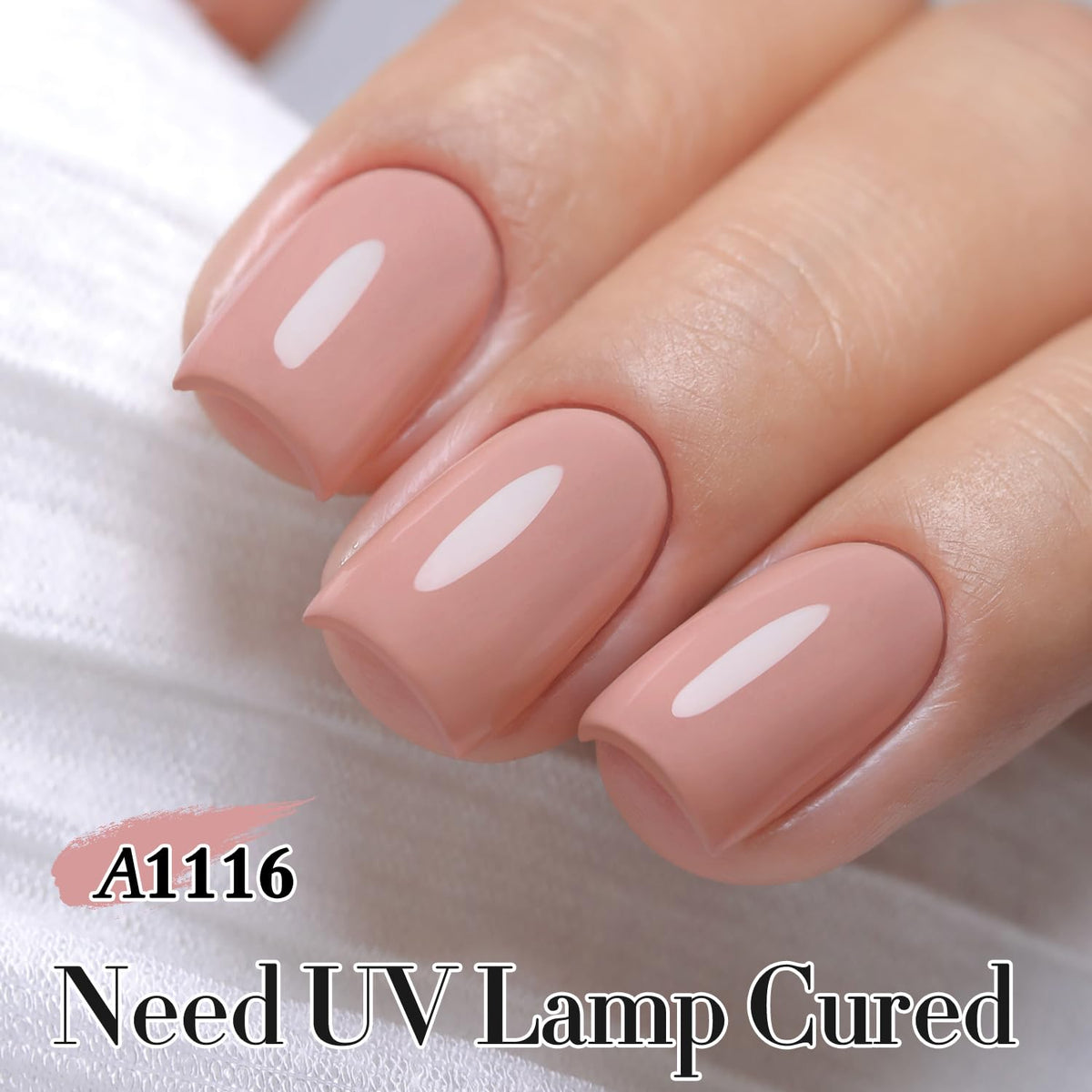 Double Rhythm Gel Nail Polish 15ML Pure Sheer Pink with UV lamp