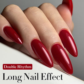 Double Rhythm Gel Nail Polish applied on nails