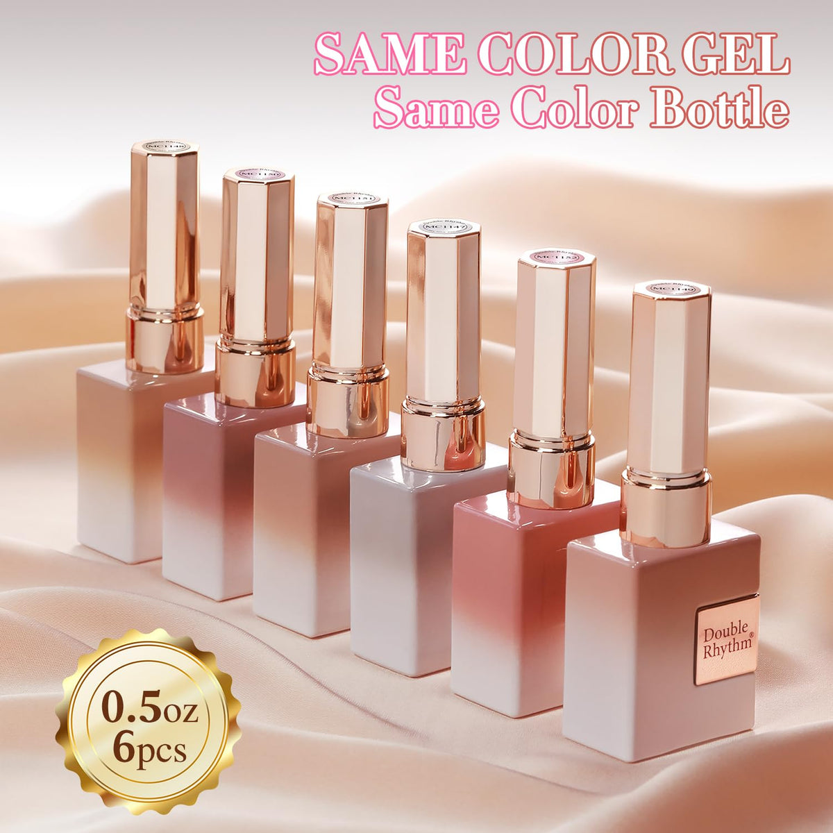 Double Rhythm Gel Nail Polish bottle close-up