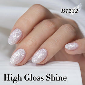 Double Rhythm Gel Nail Polish displayed with nail tools