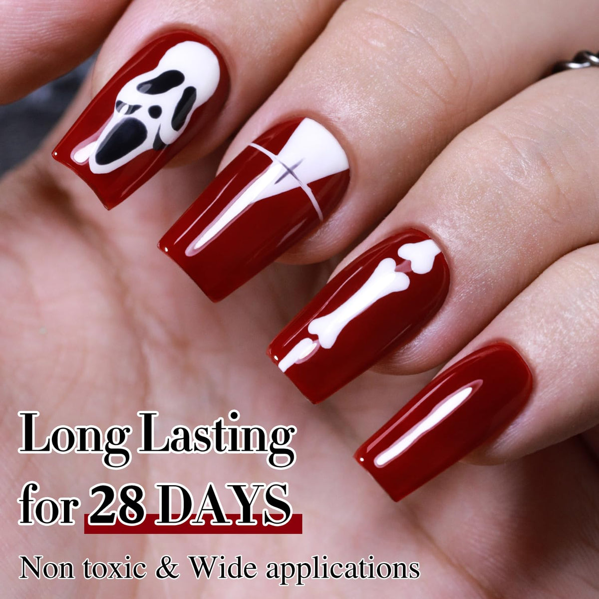 Double Rhythm Gel Nail Polish in a manicure setting