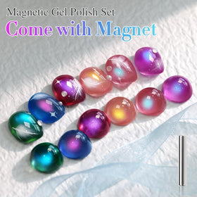Double Rhythm Gel Nail Polish in use at home