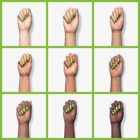 Double Rhythm Gel Nail Polish Light Green 15ML with UV lamp