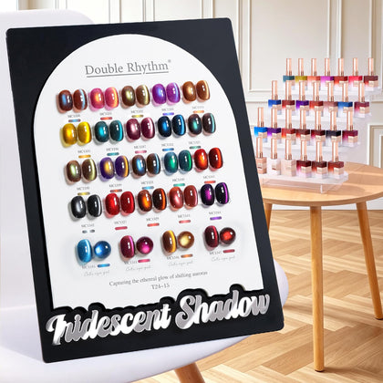 Double Rhythm Gel Nail Polish Set 28Pcs with dark colours