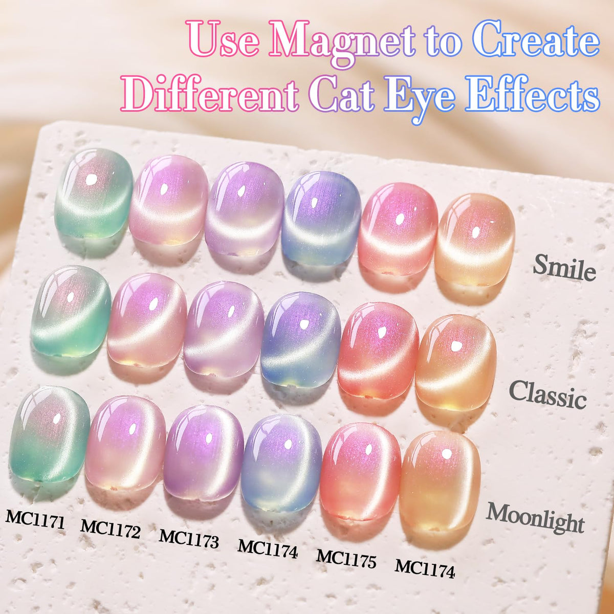 Double Rhythm Gel Nail Polish Set displayed with nail art tools