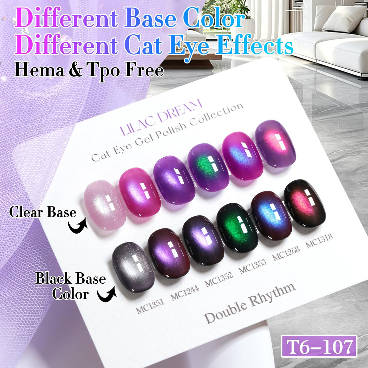 Double Rhythm Gel Nail Polish Set packaging