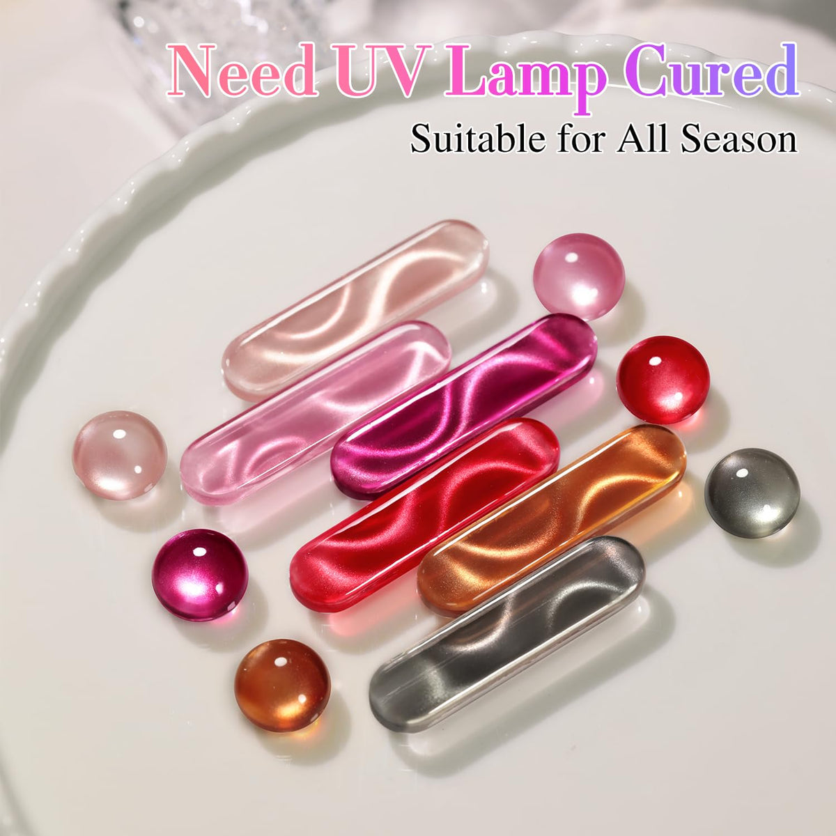 Double Rhythm Gel Nail Polish Set packaging front view