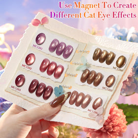 Double Rhythm Gel Nail Polish Set with UV lamp for curing