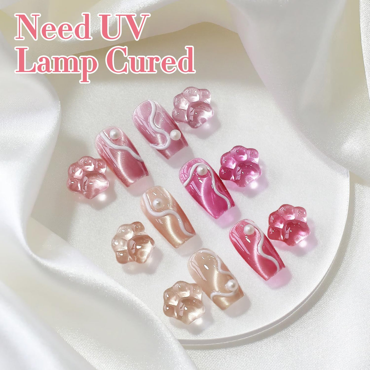 Double Rhythm Gel Nail Polish under UV lamp curing