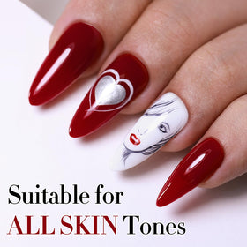 Double Rhythm Gel Nail Polish with base and top coat