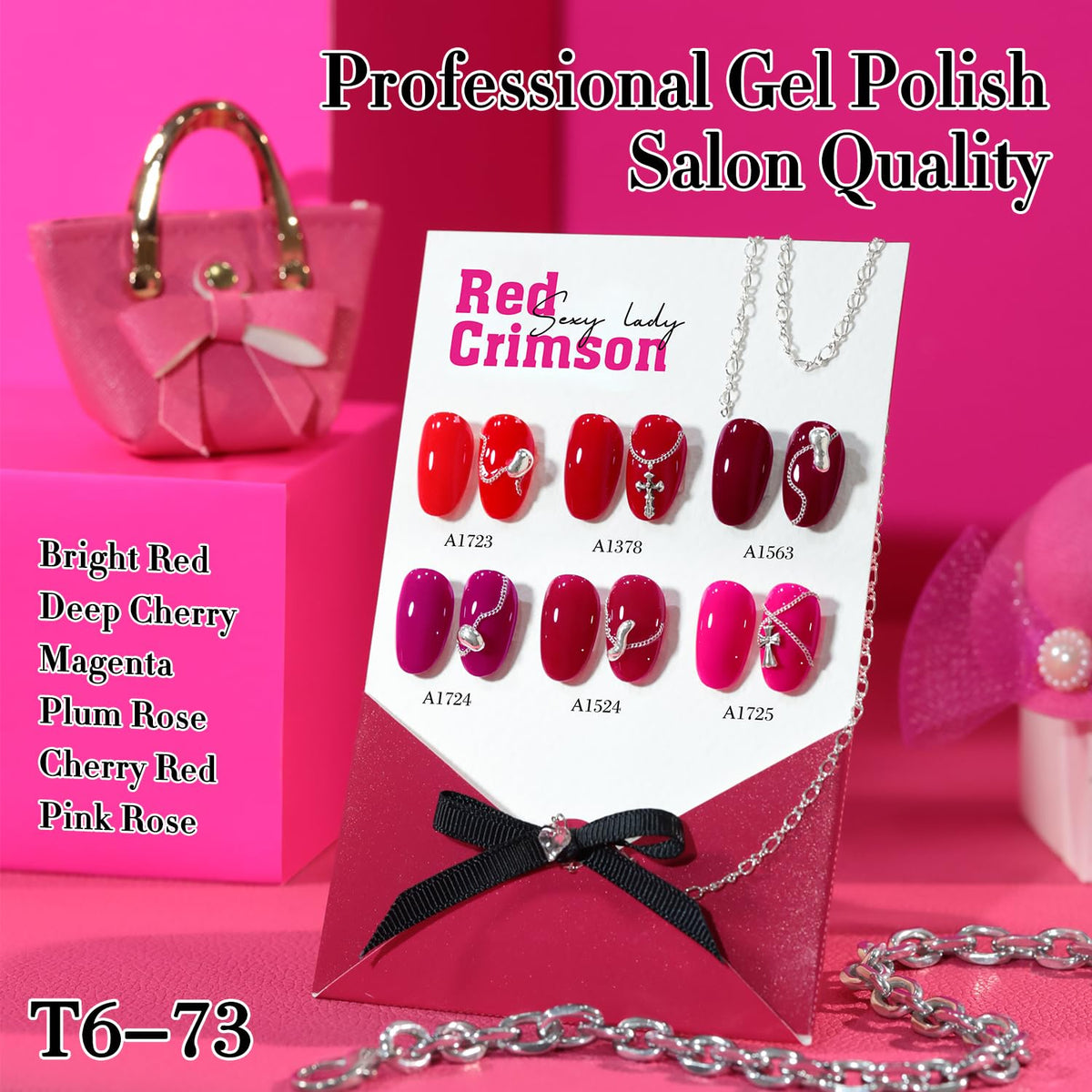 Double Rhythm Gel Polish 15 ML bottle with purple colour