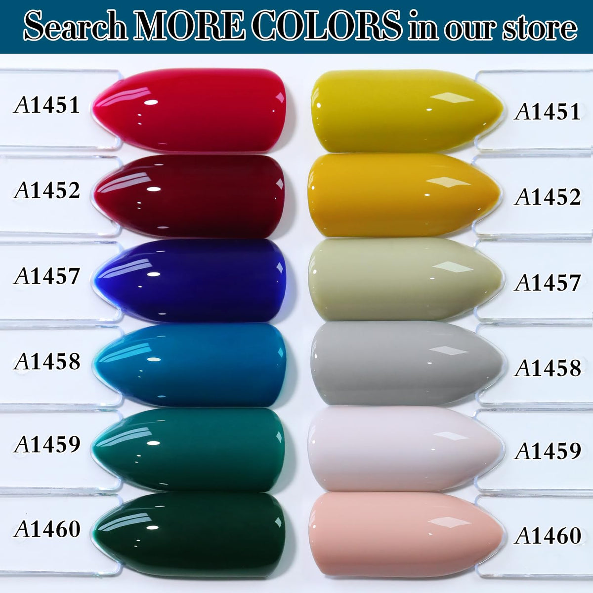 Double Rhythm Gel Polish 15ML Blue-A1458 packaging