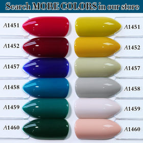 Double Rhythm Gel Polish 15ML Blue-A1458 packaging