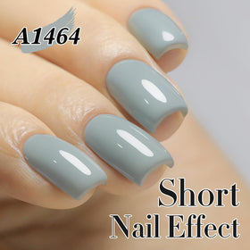 Double Rhythm Gel Polish 15ML Milky Gray bottle side view