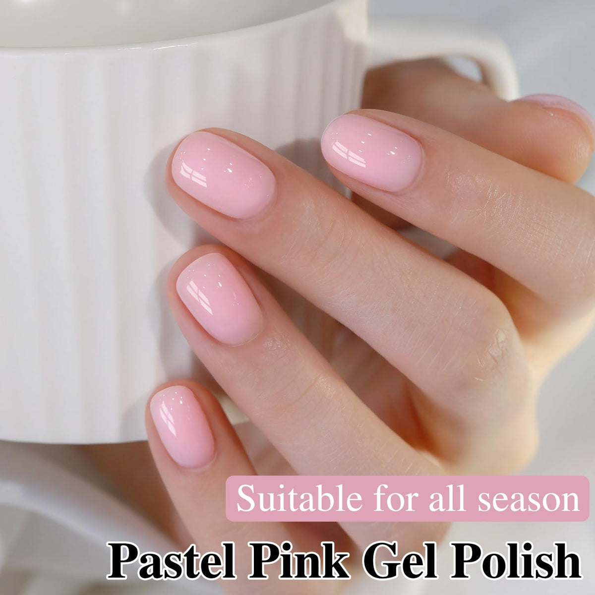 Double Rhythm Gel Polish 15ml Pink-A1623 lifestyle scene