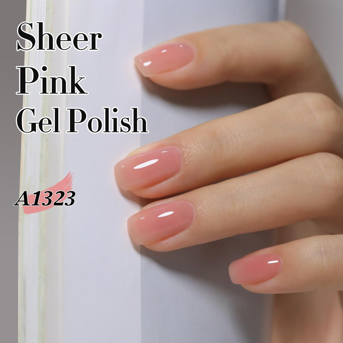 Double Rhythm Gel Polish 15ml Pink Clear in packaging