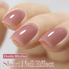 Double Rhythm Gel Polish 15ml Pink Lilac bottle with label