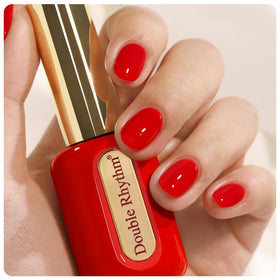 Double Rhythm Gel Polish 15ml Red-H1091 front view