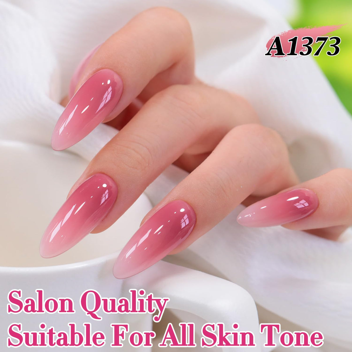 Double Rhythm Gel Polish 15ml Rose Pink packaging