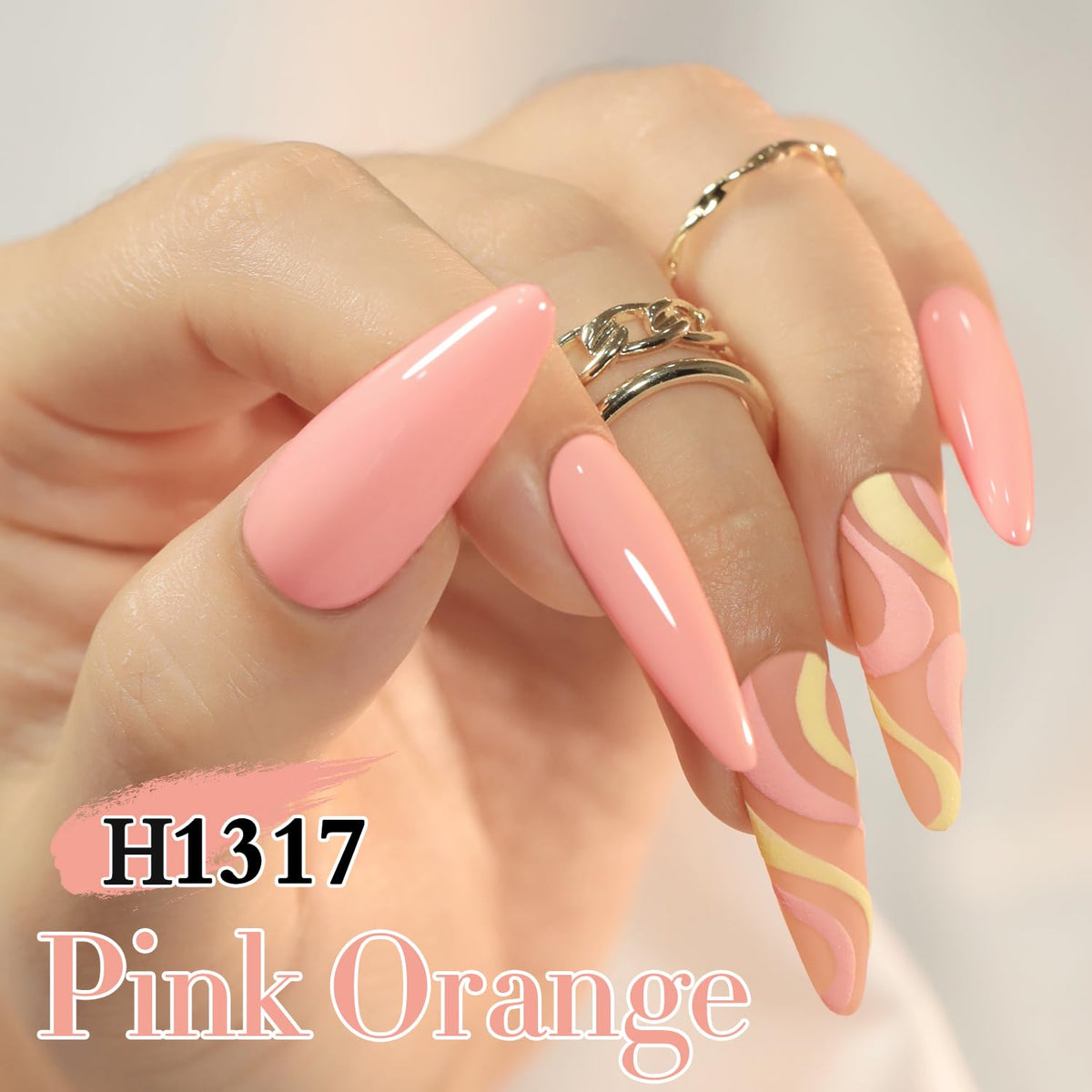 Double Rhythm Gel Polish 15ml with nail art accessories