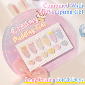 Double Rhythm Gel Polish 15ml with other nail art tools