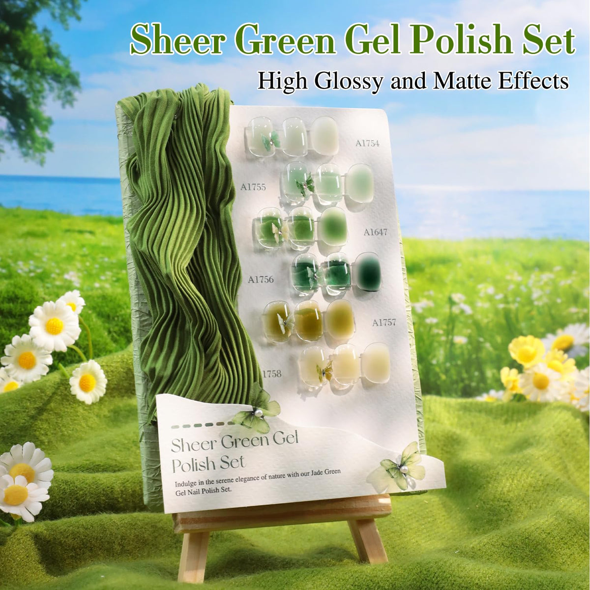 Double Rhythm Gel Polish application process
